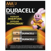 Купить Duracell Basic AAA, 1.5V LR03, 2шт в интернет-магазине Дождь