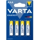 Varta Energy, LR 3 AAA BL4 1.5В, 4шт