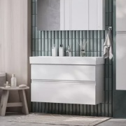 Roca Oleta 100 A857641501, 100 см, белый матовый