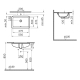 Vitra S20 7475B003-0618, 55 см