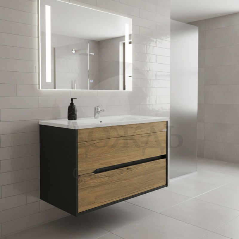 Купить Домино Karat DK3202T, 79,2 см, дуб вотан/графит в интернет-магазине Дождь