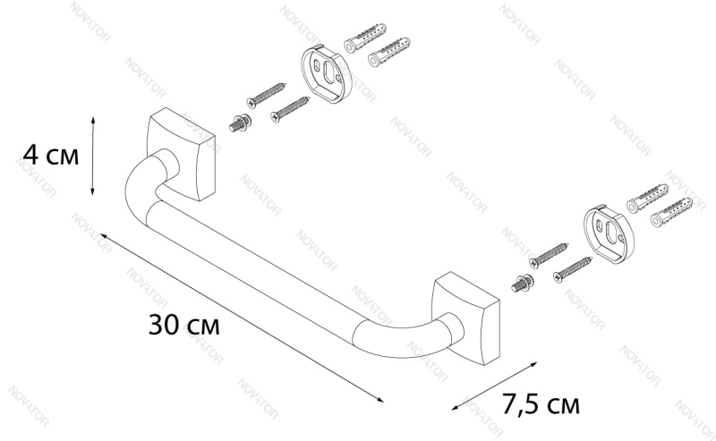 Fixsen Kvadro FX-61317B