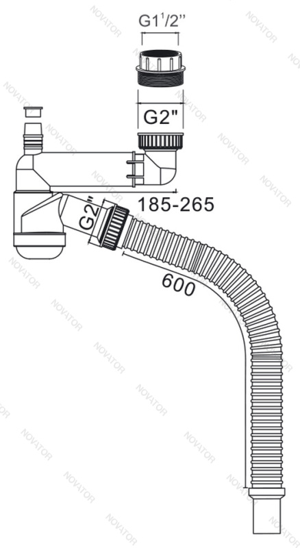 Orio Д-11408У, 115 мм, 40/50