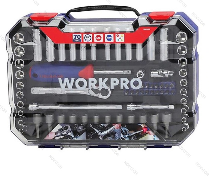Workpro WP202522, 70 предметов