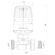 Varmega VM12102, 1/2" x 3/4", «евроконус»