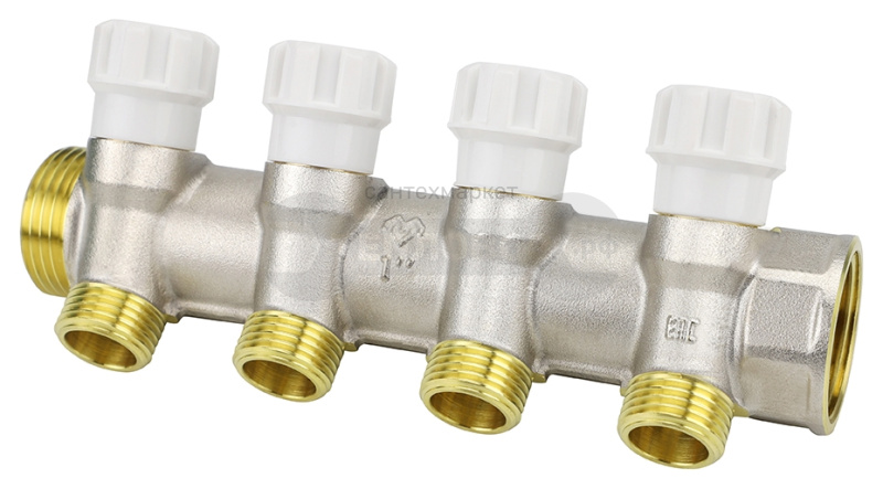 Купить Varmega VM14724, 1"х4 выхода 1/2" в интернет-магазине Тепловоз
