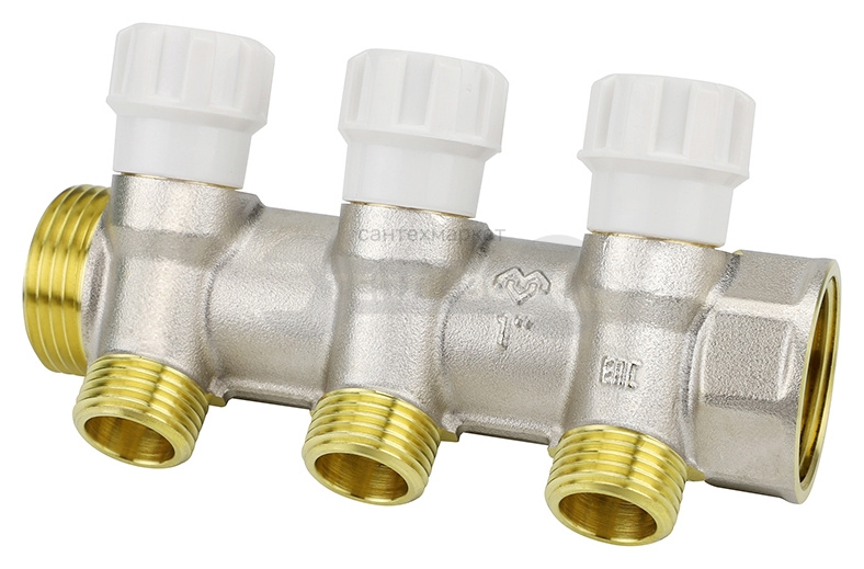 Купить Varmega VM14723, 1" х3 вых. 1/2" в интернет-магазине Тепловоз