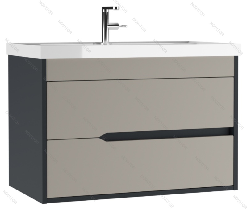 Домино Karat Нова DK3221T, 80 см ,серый тауп