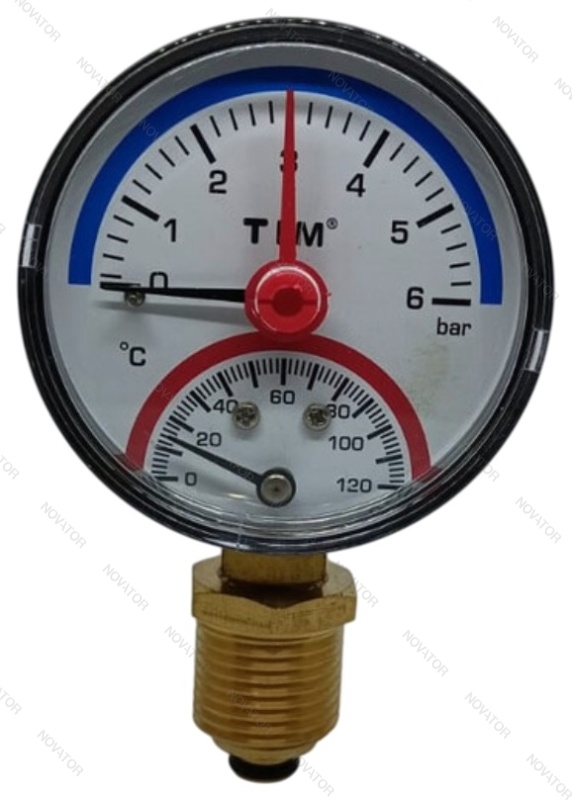 TIM, 1/2"х 6 бар (63 мм)
