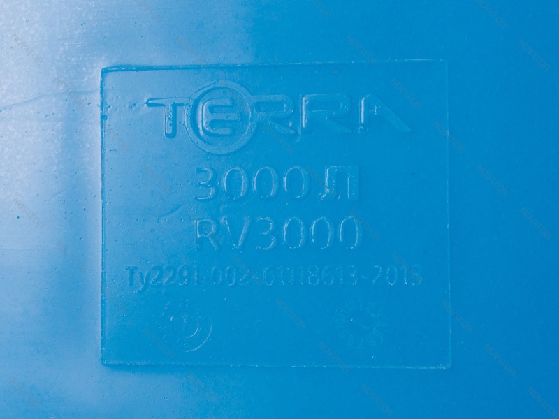 Terra RV3000, круглый, синий