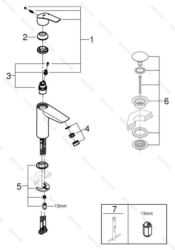 Grohe Eurosmart 23324003