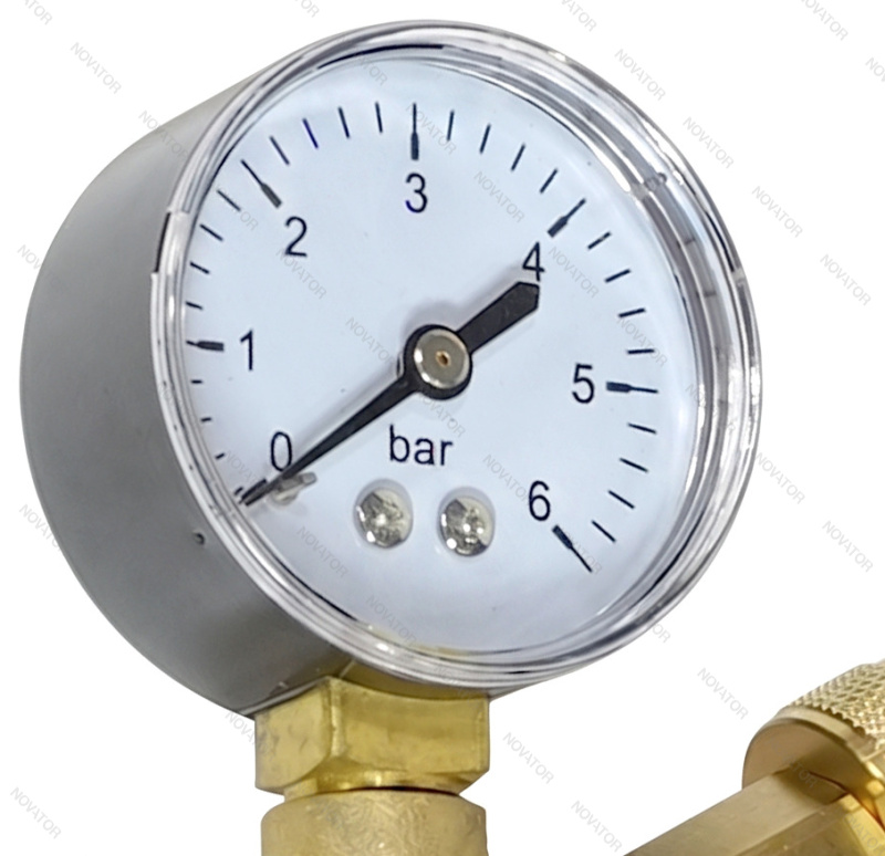 Rusterra Mini Rsgb-2506, вр 1"(25), 3 бар, с манометром