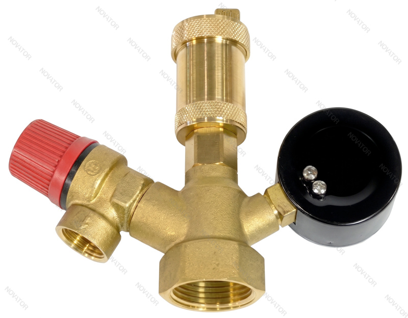 Rusterra Mini Rsgb-2506, вр 1"(25), 3 бар, с манометром