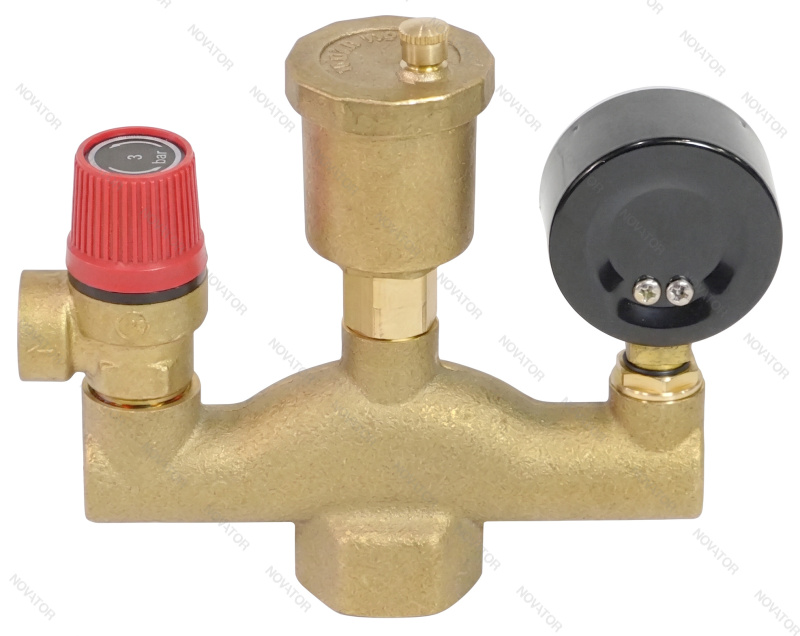 Rusterra Classic Rsgb-2505, вр 1" (25 мм), с манометром