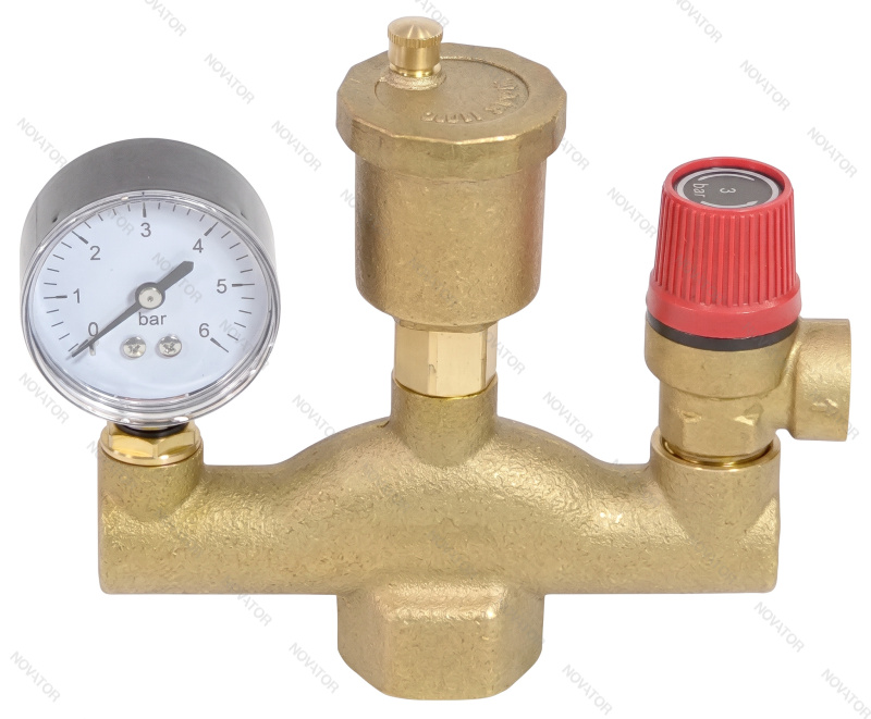Rusterra Classic Rsgb-2505, вр 1" (25 мм), с манометром