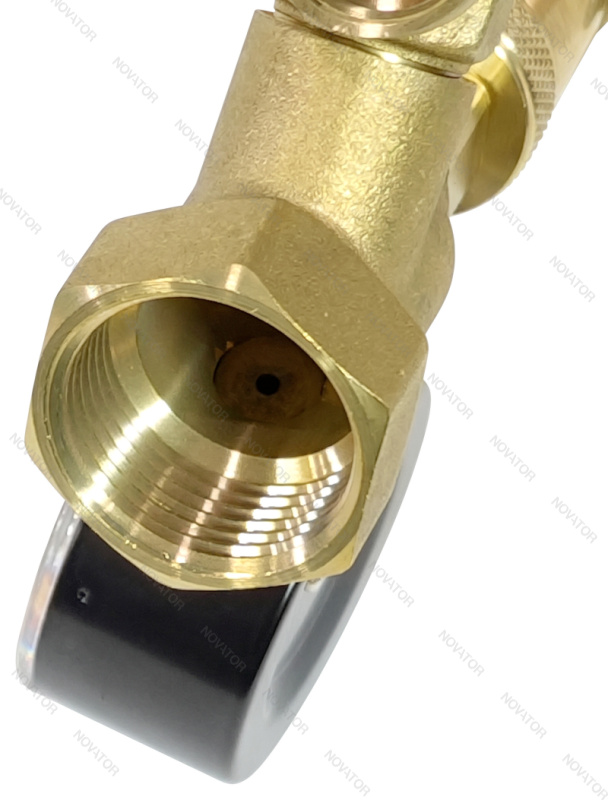 Rusterra Mini Rsgb-2506, вр 1"(25), 3 бар, с манометром