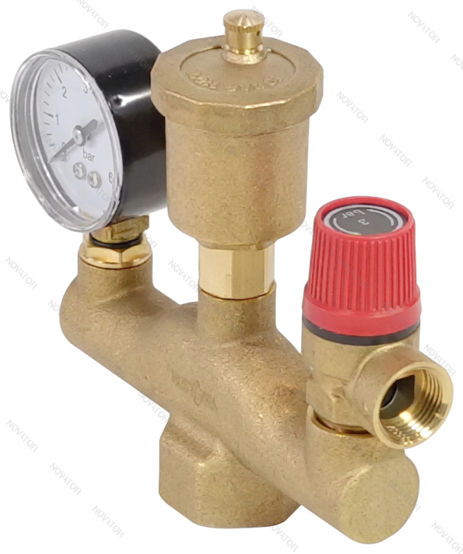 Rusterra Classic Rsgb-2505, вр 1" (25 мм), с манометром