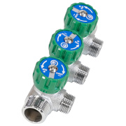 Купить Rusterra Rcrvb-2003E вр 3/4"х3-выхода, нр 1/2" в интернет-магазине Дождь