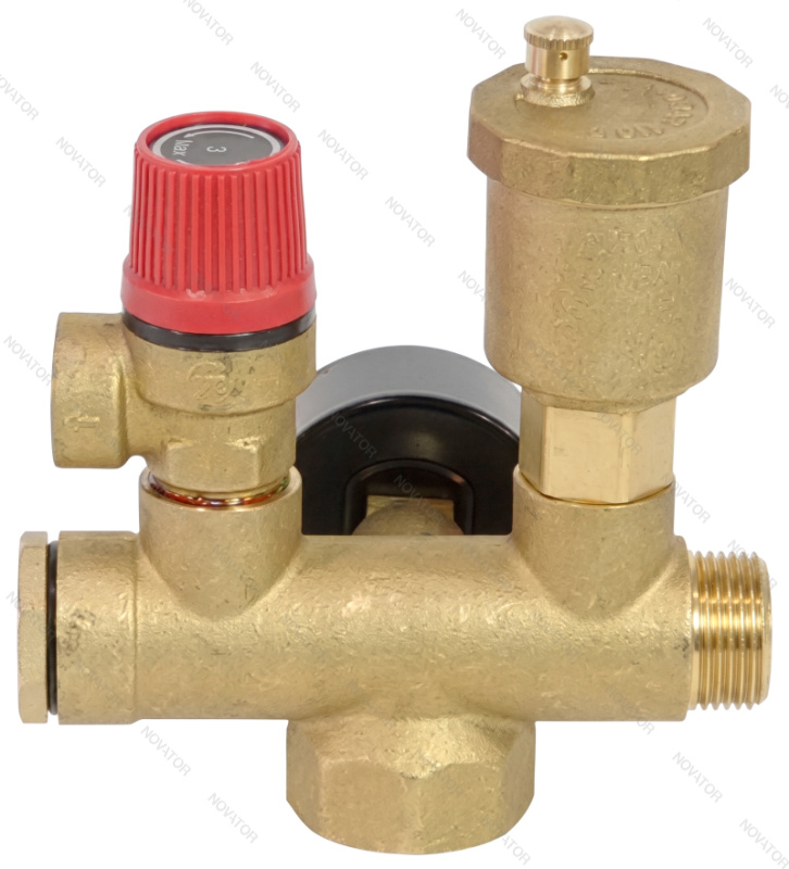 Rusterra Optima Rsgb-2503, вр 1"(25), 3 бар, с манометром