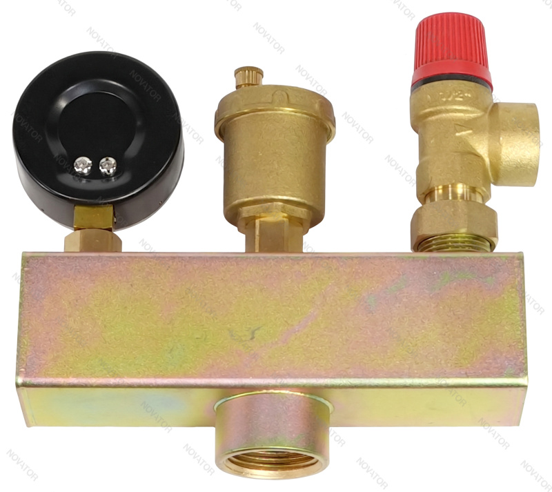 Rusterra Prof Rsgb-2502, вр 1"(25), 3 бар, с манометром
