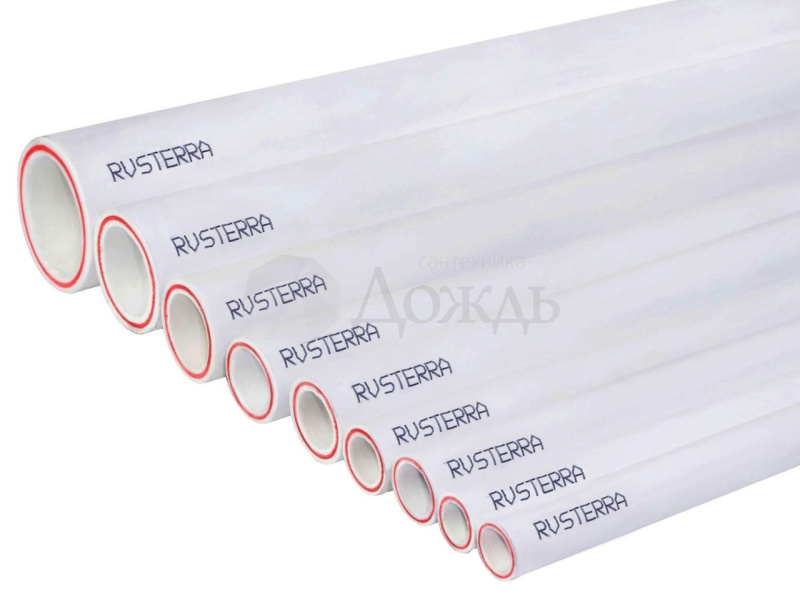 Купить Rusterra PP-Fiber 20х2,8 PN20 (1м) в интернет-магазине Дождь