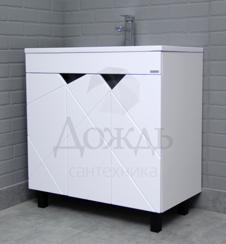 Купить Домино Vector DN2602T, Нова, 80 см, белый в интернет-магазине Дождь