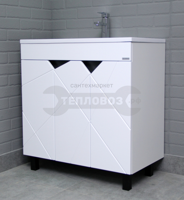 Купить Домино Vector DN2602T, Нова, 80 см, белый в интернет-магазине Тепловоз