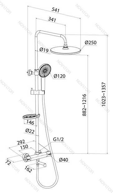 Milardo Ideal SPA ILSSBTHM06
