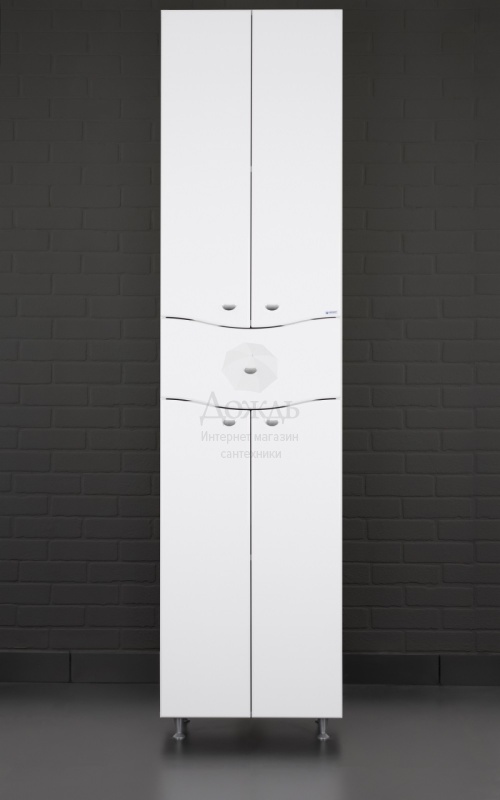 Купить Домино Айсберг Волна, 50 см, белый в интернет-магазине Дождь