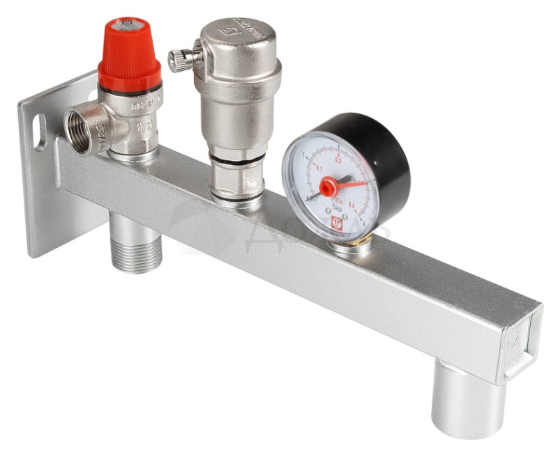 Купить Valtec VT.495.0.3 вр-нр 3/4"(20), 4 бар, с манометром в интернет-магазине Дождь