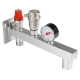 Valtec VT.495.0.3 вр-нр 3/4"(20), 4 бар, с манометром