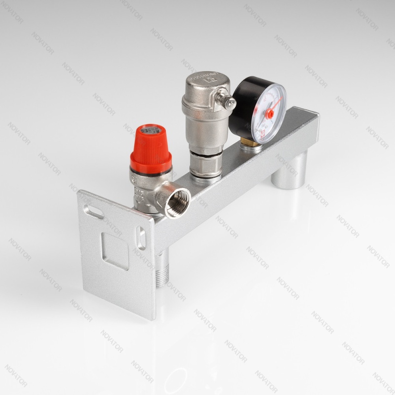Valtec VT.495.0.3 вр-нр 3/4"(20), 4 бар, с манометром