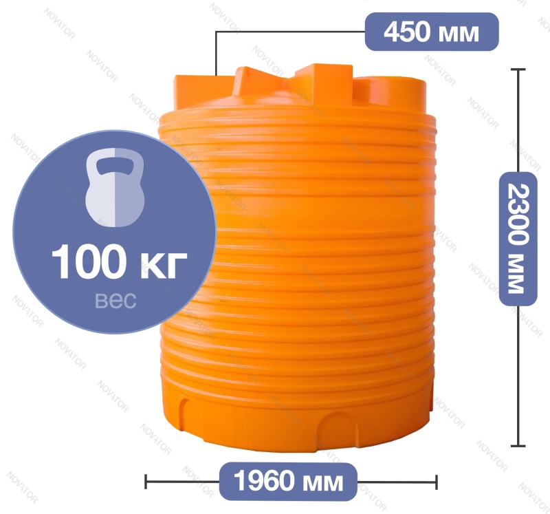 Terra RV7000, круглый, рыжий