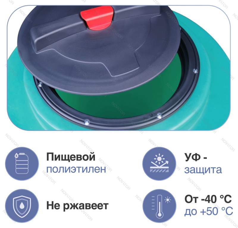 Terra RV200, круглый, зеленый