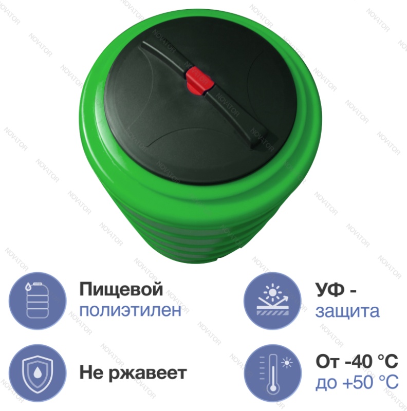 Terra RVP200, круглый, зеленый