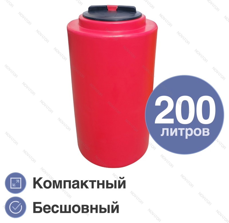 Terra RV200, круглый, красный