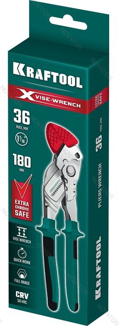 Kraftool 22066 Vise-Wrench X, 180 мм