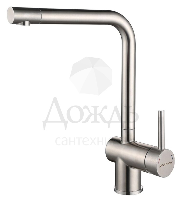 Купить Paulmark Spring Sp212067-BS, брашированная сталь в интернет-магазине Дождь