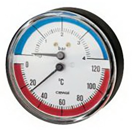 Купить Zota 66600403, 4 бара, 120 гр. 1/2" D=63 в интернет-магазине Тепловоз