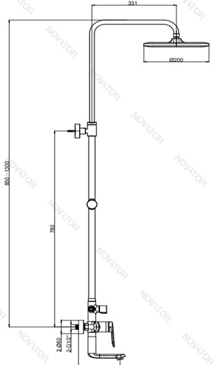 Otgon M92570-235NB, брашированный никель