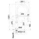 Otgon M54801-817NB, брашированный никель/черный