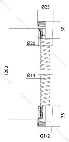 Iddis Optima Home OPH12BLi19, черный матовый