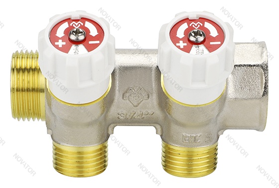 Varmega VM14712 3/4" х2 вых. Евроконус 3/4"