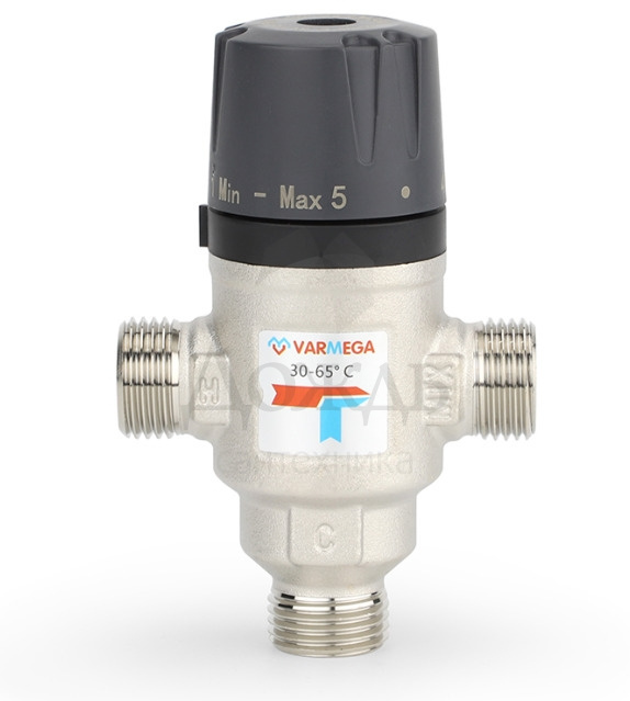 Купить Varmega VM17202 нр 3/4"(20) (30-65 град.С) в интернет-магазине Дождь