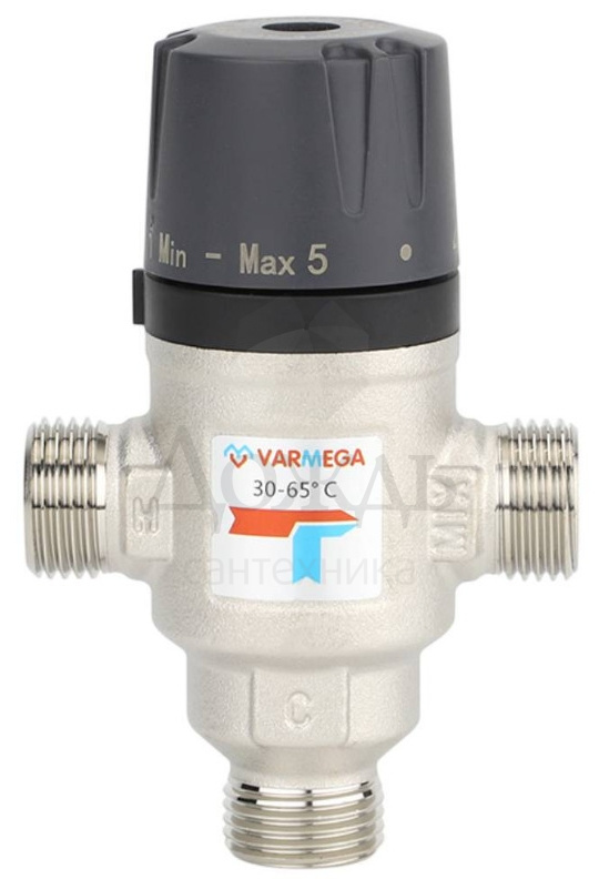 Купить Varmega VM17403 нр 1"(25) (30-65 град.С) в интернет-магазине Дождь
