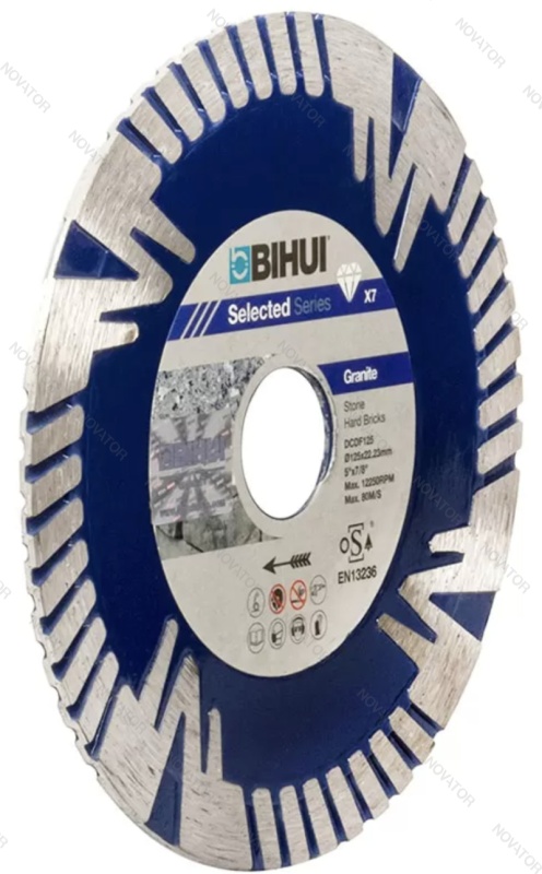 Bihui B-Fast, DCDF125, 125 мм