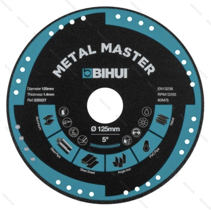 Bihui DSBC125, 125 мм