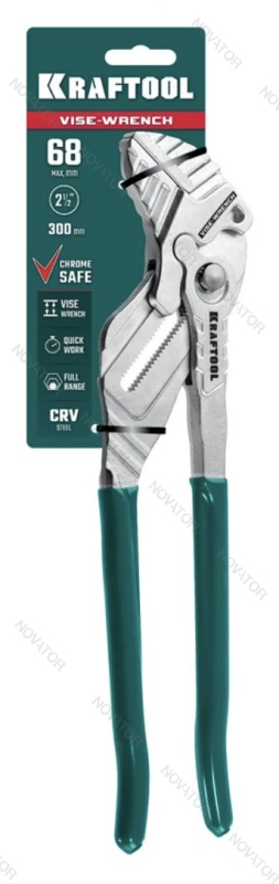 Kraftool 22068 Vise-Wrench, 300 мм