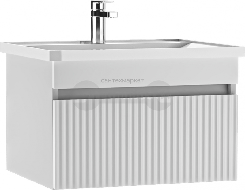 Купить Домино Айсберг Бриз Нова 60 DB3016T, 57 см, белый в интернет-магазине Тепловоз