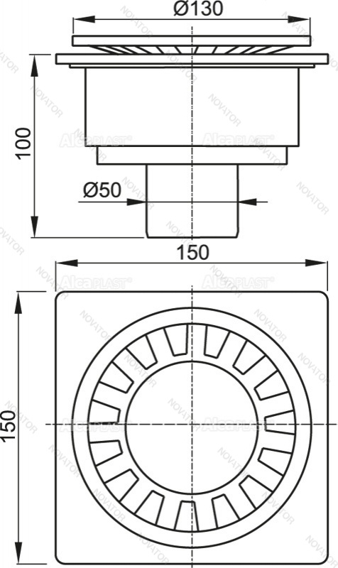 Alca APV16, D=50 мм